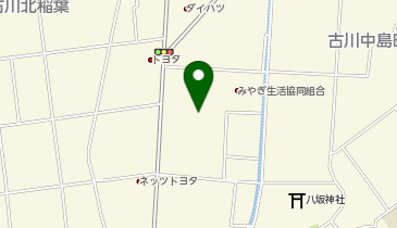 株式会社アメリカヤ古川事業所の地図画像