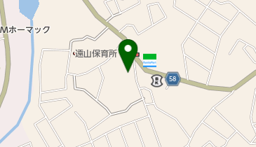 ZERO美容室の地図画像