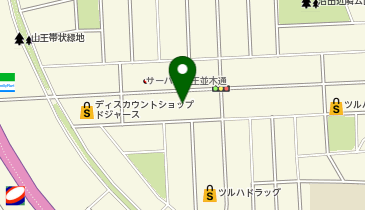 カーチス秋田の地図画像