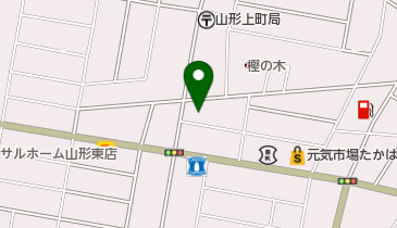 樫の木薬局 上町店の地図画像