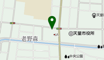 JAてんどう旅行センターの地図画像