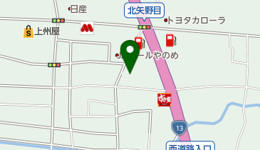 ワタナベ電器の地図画像