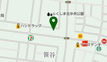 ギフトプラザ福島店の地図画像