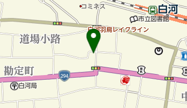 カトリック白河教会の地図画像