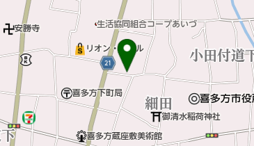 スナック花の地図画像