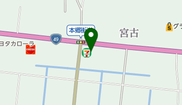 株式会社川合運輸会津営業所の地図画像