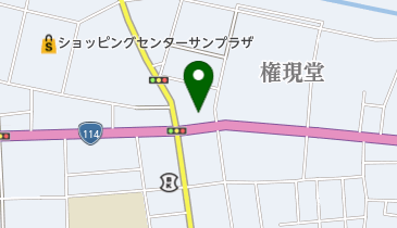 とんかつしがの地図画像