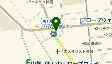 カフェブランの地図画像