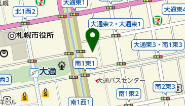 北海道電力株式会社 本店の地図画像