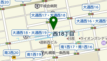Octohairの地図画像
