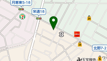 カムズヘアー(COMEShair)南郷店の地図画像