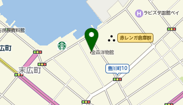 道産クラフトショップ水芭蕉函館店の地図画像