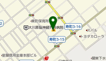 株式会社白ばらクリーニング店 コープさっぽろ東むろらん店の地図画像