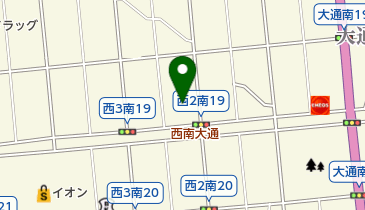 帯広ペット霊園の地図画像