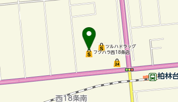 インデアン フクハラ西18条店の地図画像