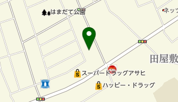 横田動物病院の地図画像