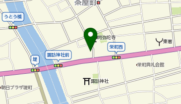 アトリエおくぐちの地図画像