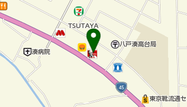 ピザハット湊高台店の地図画像