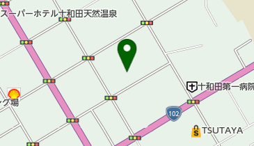 富国生命保険相互会社十和田営業所の地図画像