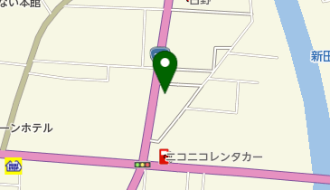 マージャンクラブRaKu笑の地図画像