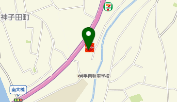 ネクサスエナジー株式会社 盛岡南大橋SSの地図画像
