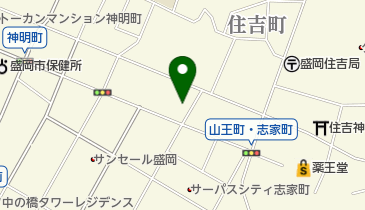 錢高組盛岡営業所の地図画像