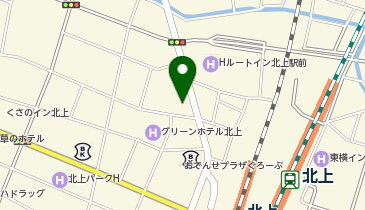 鹿島学園高等学校通信制北上学習センターの地図画像