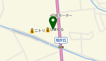 バースディ北上北店の地図画像