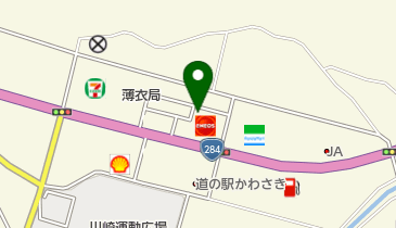 一関商工会議所川崎支所の地図画像