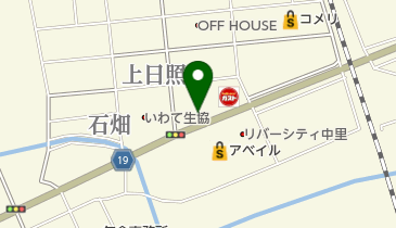 青葉の杜薬局一関店の地図画像