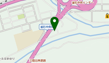 かまいし共生会グループホームかみくり荘の地図画像