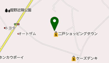 有限会社佐藤ランドリーユニバース店の地図画像