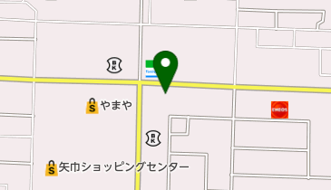 弐萬圓堂矢巾店の地図画像