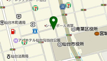 株式会社ミツウロコ東北事業部・仙台支店の地図画像