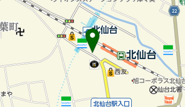 青葉不動産の地図画像
