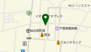 理髪室の地図画像