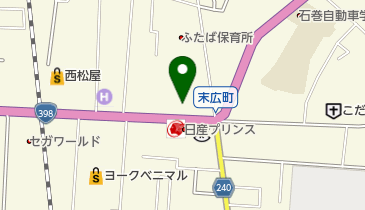 メガネのハッピーの地図画像