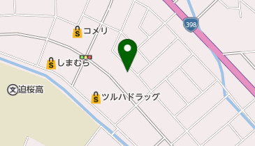 スズキショップ若柳の地図画像