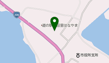 花山農山村交流センターの地図画像