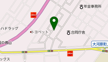 イーグル整骨院大河原店の地図画像