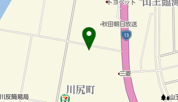 日本板硝子東北株式会社秋田事業部の地図画像