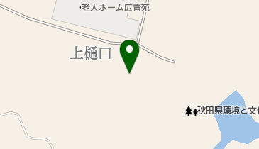秋田県鳥獣保護センターの地図画像