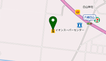 うさちゃんクリーニングスーパーセンター仙南の地図画像