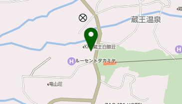 蔵王レンタサービスの地図画像