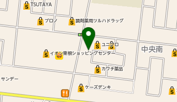 うさちゃんクリーニング 東根店の地図画像