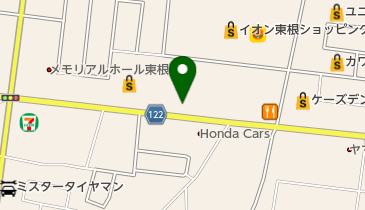 まるまつ東根店の地図画像