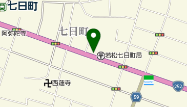 きものべんりやとしの坊の地図画像