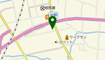 弐萬圓堂相馬店の地図画像