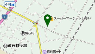 あひるの洗たく屋さん いちい鏡石店の地図画像