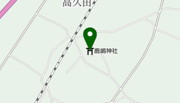 鹿島神社参集殿の地図画像